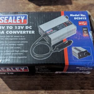 Sealey DC2412 Converter, 24V to 12V DC, 15A