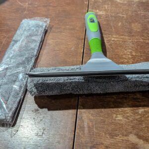 HomRush Window Squeegee Cleaner, Professional Washing Equipment Tool, Bendable Brush