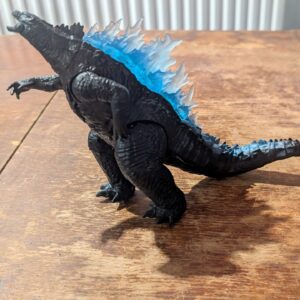 MonsterVerse Godzilla vs Kong 6 Inch Movie Collectable Supercharged Godzilla Highly Detailed and Articulated Action Figure with Figher Jet, Suitable for Ages 4 Years+