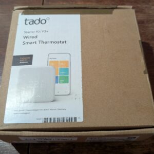 tado° Wired Smart Thermostat Starter Kit V3+ The Smart Thermostat Gives You Full Control Over Your Heating From Anywhere, Save Energy, Easy DIY Installation, Works With Amazon Alexa, Siri, and Google
