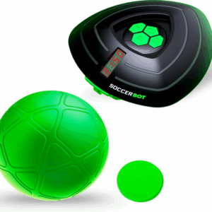 Smart Ball 1001CB Soccer Bot Indoor Football Trainer, Black, One Size