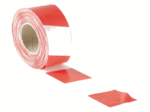Faithfull FAITAPEBARRW Hazard Warning Barrier Tape 70mm x 500M Red/White