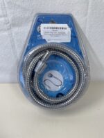 Shower Hose 1.5m - SAMODRA 10mm Large Bore Stainless Steel Shower Hose Replacement Leakproof & Anti-Kink, Chrome