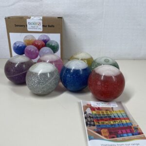 TickiT 92098 Sensory Rainbow Glitter Ball Set