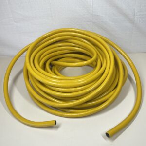 Draper 30m Garden Watering Hose | Reinforced with Polyester Yarn 12 mm Hose Pipe | 2mm Thickness Heavy Duty PVC Gardening Hose | Long reach | 56314 Yellow