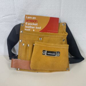 Amtech N0850 6 Pocket Leather Tool Belt