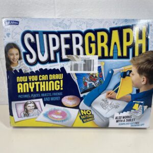 John Adams | SuperGraph Drawing Station: Now you can draw anything! | Arts & crafts | Ages 8+, Red