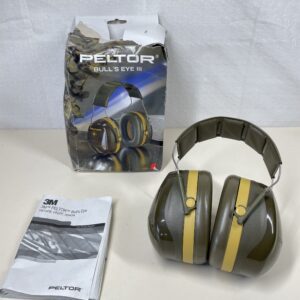 3M PELTOR Bull's Eye III Ear Muffs - 35 dB, Military Green, Headband- Peltor 7000107979, H540A-441-GN