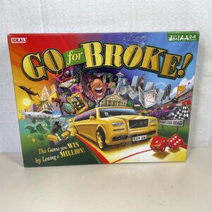 Ideal Go for Broke: The game you win by losing a million, Classic Games for 2-4 Players. Suitable for ages 8+