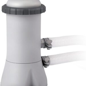 Intex 28604 530 GPH 220 - 240 V Cartridge Filter Pump - Grey