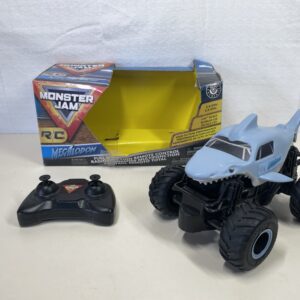 Monster Jam, Official Megalodon Remote Control Monster Truck, 1:24 Scale, 2.4 GHz, for Ages 4 and Up