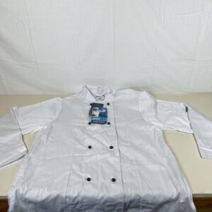 Portwest Rachel Ladies Long Sleeve Chef's Jacket, Colour: White, Size: L, C837WHRL