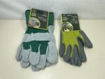 Spear & Jackson Kew Gardens - Gardening Gloves 2 Pack - Seeding & Weeding and Rigger Style Pack of Gloves (2 Pairs - Large)