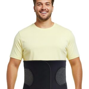 Plus Size Hernia Belt for Men & Women | Post Surgery Abdominal Binder Postpartum Belly Band Belly Wrap | Hysterectomy, Umbilical Inguinal Hernia | Belly Binder & Tummy Tuck (XXXL)