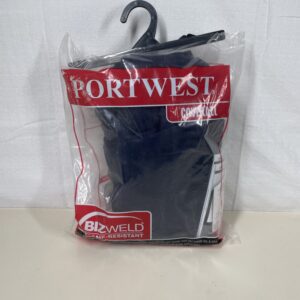 Portwest Bizweld Flame Retardant Coveralls - Navy, 3X-Large