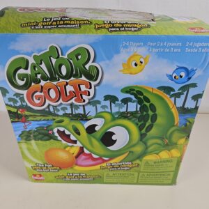 (missing 1 ball) Gator Golf: The Fun Play-at-Home Mini Golf Game | Kids Interactive Action Golf Game | For 2-4 Players | Ages 3+