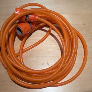 Garden Hose, 6 Meter/6.6 Yard Orange Flexible Hose for All Seasons Use, Explosion Proof Water Pipe Portable Water Hosepipe Garden Hose Pipe for Watering, Gardening