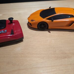 CMJ RC Cars Lamborghini Aventador LP700-4 Officially Licensed Remote Control RC Car 1:24 Scale Working Lights 2.4Ghz (Orange)