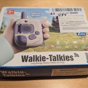 DQMOON Walkie Talkie Kids, Toys for 3-9 Year Old Boys Gifts Dinosaur Toys for Boys Age 4 5 6 Walkie Talkie for Kids Toys Age 3 4 5 Birthday Xmas Gifts Outdoor Sensory Toys Camping Accessories Dinosaur