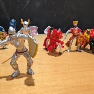 Papo 33016 Mini Knights (Tube, 12 pcs) Figurines, Multicolour