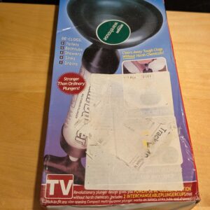 Drain Unblocker New Powerful Extra Strength Suction Tool with 2 Drain Cups for Home Kitchen Bathroom Toilet Sink Shower Bath More - Clears Tough Clogs & Blockages No Chemicals or Mess