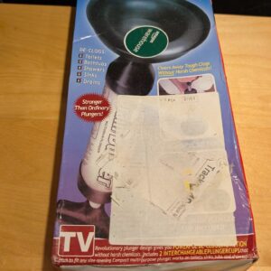 Drain Unblocker New Powerful Extra Strength Suction Tool with 2 Drain Cups for Home Kitchen Bathroom Toilet Sink Shower Bath More - Clears Tough Clogs & Blockages No Chemicals or Mess