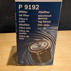 Bosch P9192 - Oil Filter Car