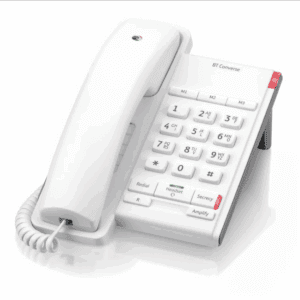 BT Converse 2100 Corded Telephone, White