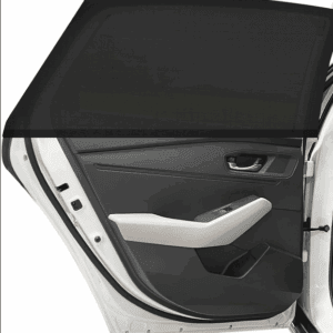 CNMTCCO Car Window Shades for Baby, 2 Pack of Car Nets with UV Protection/Anti-Glare Protection for Babies, Children, Adults, Pets, Fits All 98% Cars