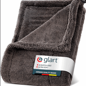 Glart Twist Car Drying Cloth XXL - Premium 80x55cm microfiber towel for scratch-free drying Large drying towel for cars and motorcycles