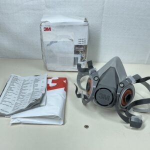 3M Reusable Half Face Mask - Medium, 6200, EN safety certified