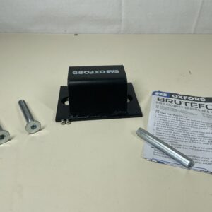 Oxford Brute Force Motorbike Ground Anchor (LK397), Black, One Size