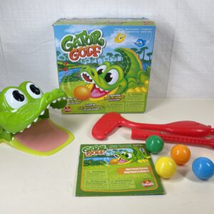 Gator Golf: The Fun Play-at-Home Mini Golf Game | Kids Interactive Action Golf Game | For 2-4 Players | Ages 3+