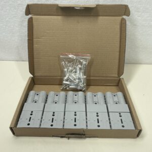 eSynic Battery Connector 50Amp Professional 10Pcs Quick Connector Plug for Anderson Plug Connector 50Amp Kit 600V 6-12AWG AWG AC/DC Power Tool