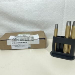 Rennsteig R446 100 0 Octagonal Rivet Header Set, 0 V, Gold/Silver