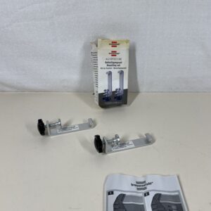 Brennenstuhl 1990500010 Table Clamps + Screws for Alu-Office-Line Extension Lead