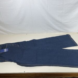 Lee Cooper Workwear - Mens Work Safety Stretch 5 Pocket Denim Jeans Trousers, Navy Blue, Size 34W/29L (Short)