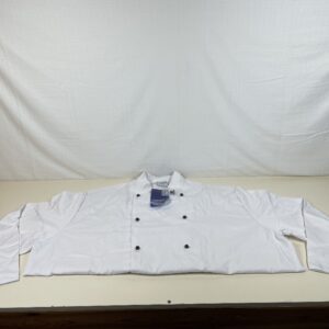 Portwest Somerset Chefs Jacket L/S, Size: 4XL, Colour: White, C834WHR4XL