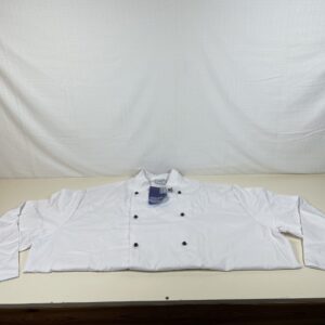 Portwest Somerset Chefs Jacket L/S, Size: 4XL, Colour: White, C834WHR4XL