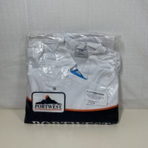 Portwest C833WHRXXL Suffolk Chefs Jacket, Regular, XX-Large, White
