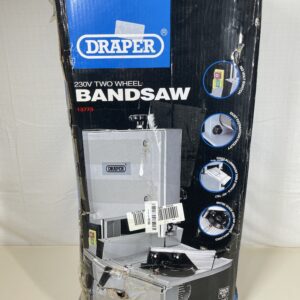 Draper 82756 200mm 250W 230V Two Wheel Bandsaw, 230 V, Grey