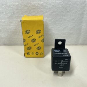 HELLA 4RA 933 791-061 Relay, main current - 12V - 5-pin connector - Normally Open Contact - with holder