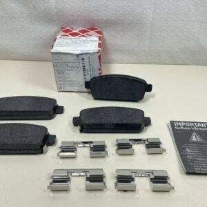 febi bilstein 16894 Brake Pad Set with fastening material - 1 unit