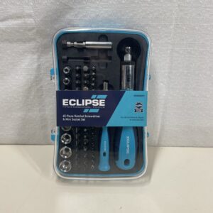 Eclipse Professional Tools ERSMS65PS 62 Piece Ratchet Screwdriver & Mini Socket Set