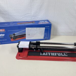 Faithfull FAITLC300 Wall and Floor Tile Cutter 300mm (12in) square, 210mm diagonal, 10mm thick cutting capacity