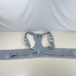 ZINUU Posture Corrector for Women Men Upper Back Brace Lower Back Support Belt Adjustable Shoulder Support Lumbar Belt Back Pain Relief - Waist 70 -130 cm