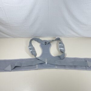 ZINUU Posture Corrector for Women Men Upper Back Brace Lower Back Support Belt Adjustable Shoulder Support Lumbar Belt Back Pain Relief - Waist 70 -130 cm