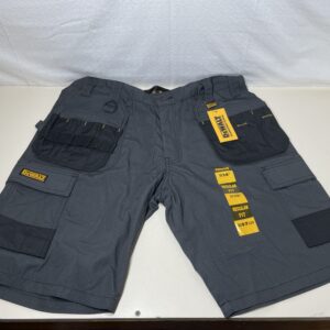 DEWALT Workwear Cargo Shorts- High Point Men's Pro-Stretch / Regular Fit, Holster Pocket Work Shorts