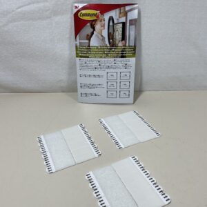 Command Small Picture Hanging Strips - Damage Free Hanging Picture Hangers, No Tools Wall Hanging Strips for Christmas Decorations, 18 White Adhesive Strip Pairs(36 Strips)