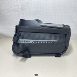 Waterproof Bike Frame Bag Bike Phone Bag with Sun-Visor Bike Top Tube Phone Mount Bag Road MTB Cycling Waterproof Phone Holder Bicycle Cell Phone Holder for Smartphones up to 6.8 Inch